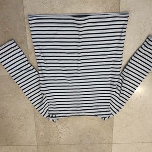 Gap Striped Top with buttons